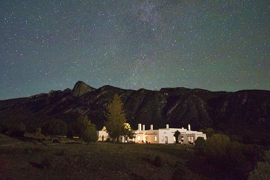 Casa Gavilan starry sky