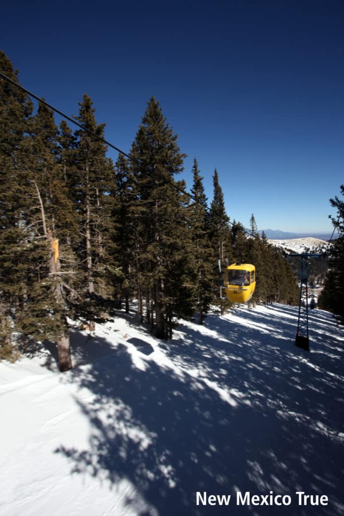 Skiing in New Mexico at Ski Apache